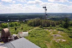 Ocean Bay on top of Blue Hill