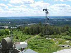 Ocean Bay on top of Blue Hill